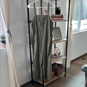Women's Olive Jumpsuit